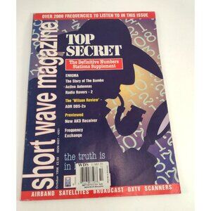 Short Wave Magazine Top Secret Stations Oct 1996 Amateur Radio Antenna Broadcast